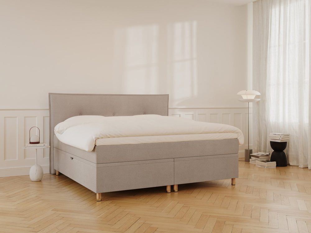 Alva Nordlys Grande | 210x210 | Bouclé latte - Nordic Dream