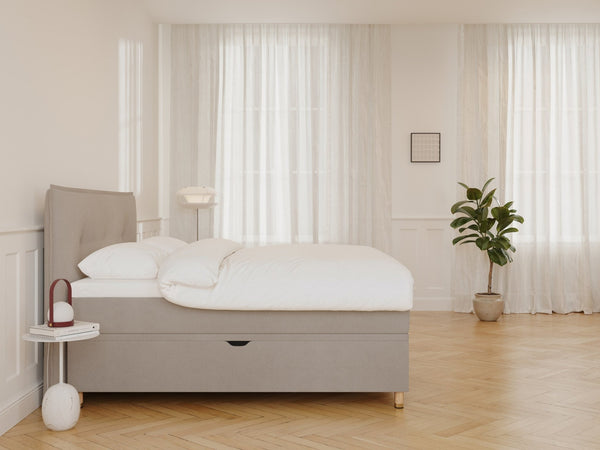 Alva Älv Grande | 200x200 | Bouclé latte - Nordic Dream