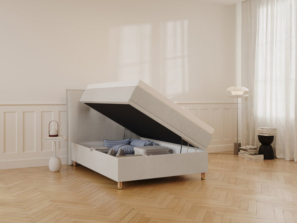 Alva Nordlys Grande | 140x200 | Bouclé cream - Nordic Dream