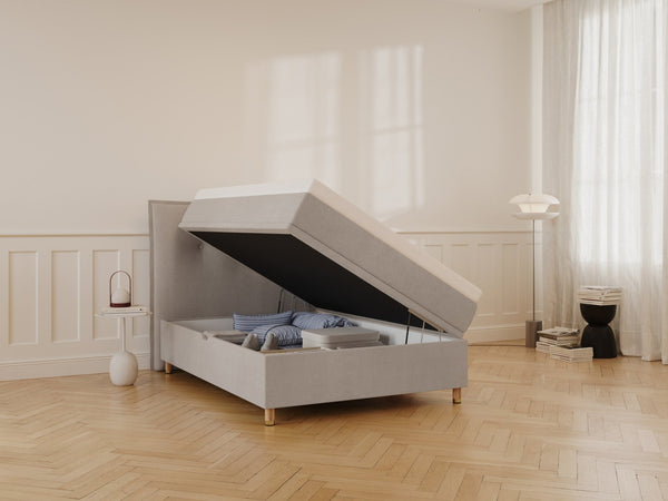 Alva Nordlys Grande | 140x200 | Bouclé latte - Nordic Dream