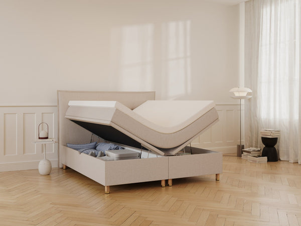 Alva Nordlys Grande | 160x200 | Sand - Nordic Dream