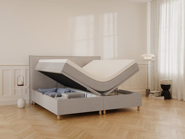 Alva Älv Grande | 210x210 | Bouclé latte - Nordic Dream