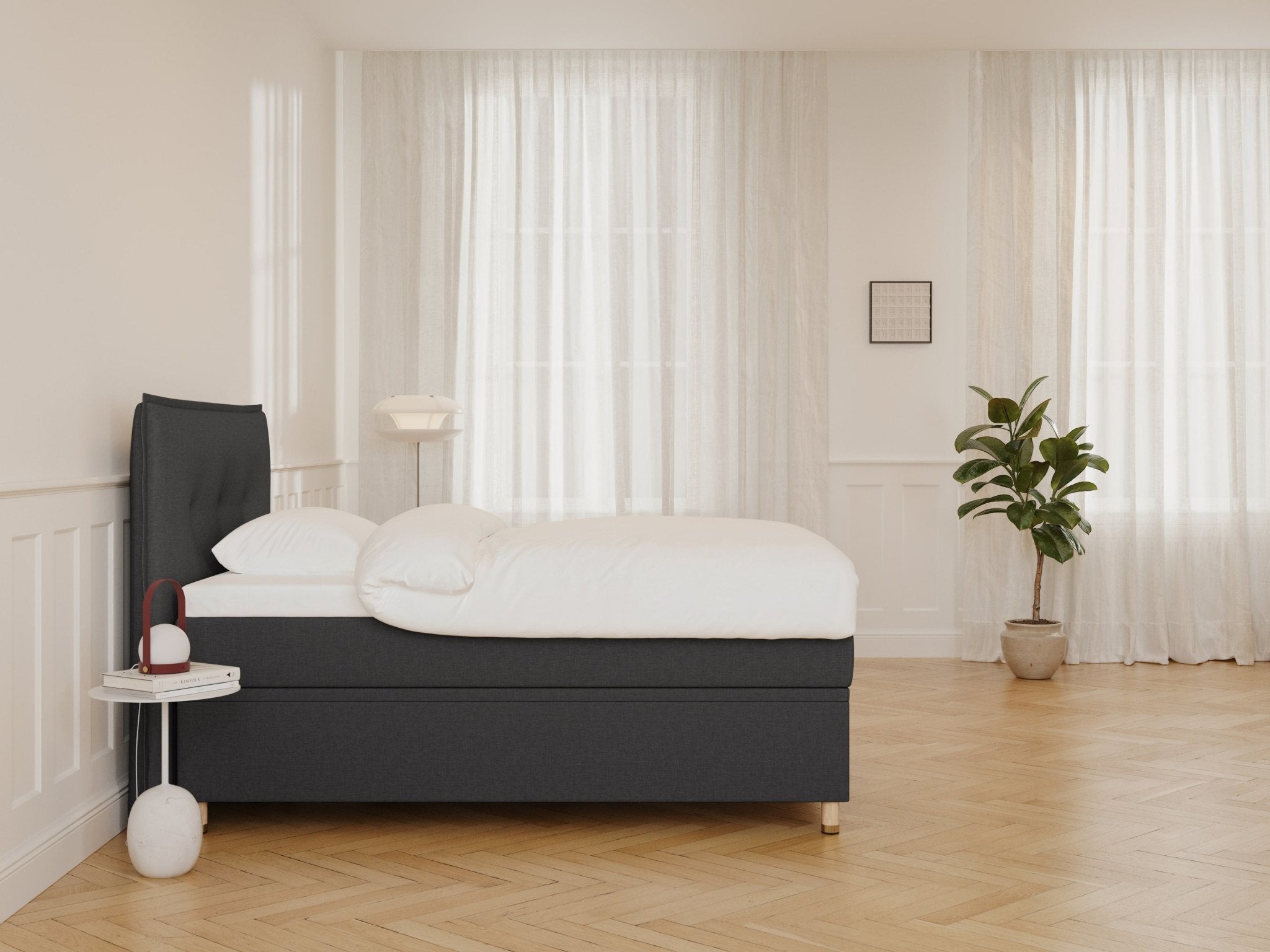 Alva Nordlys Grande | 140x200 | Antracit - Nordic Dream