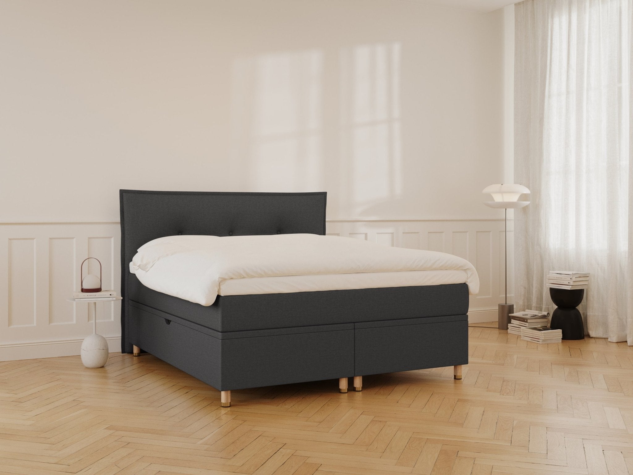 Alva Nordlys Grande | 180x200 | Antracit - Nordic Dream