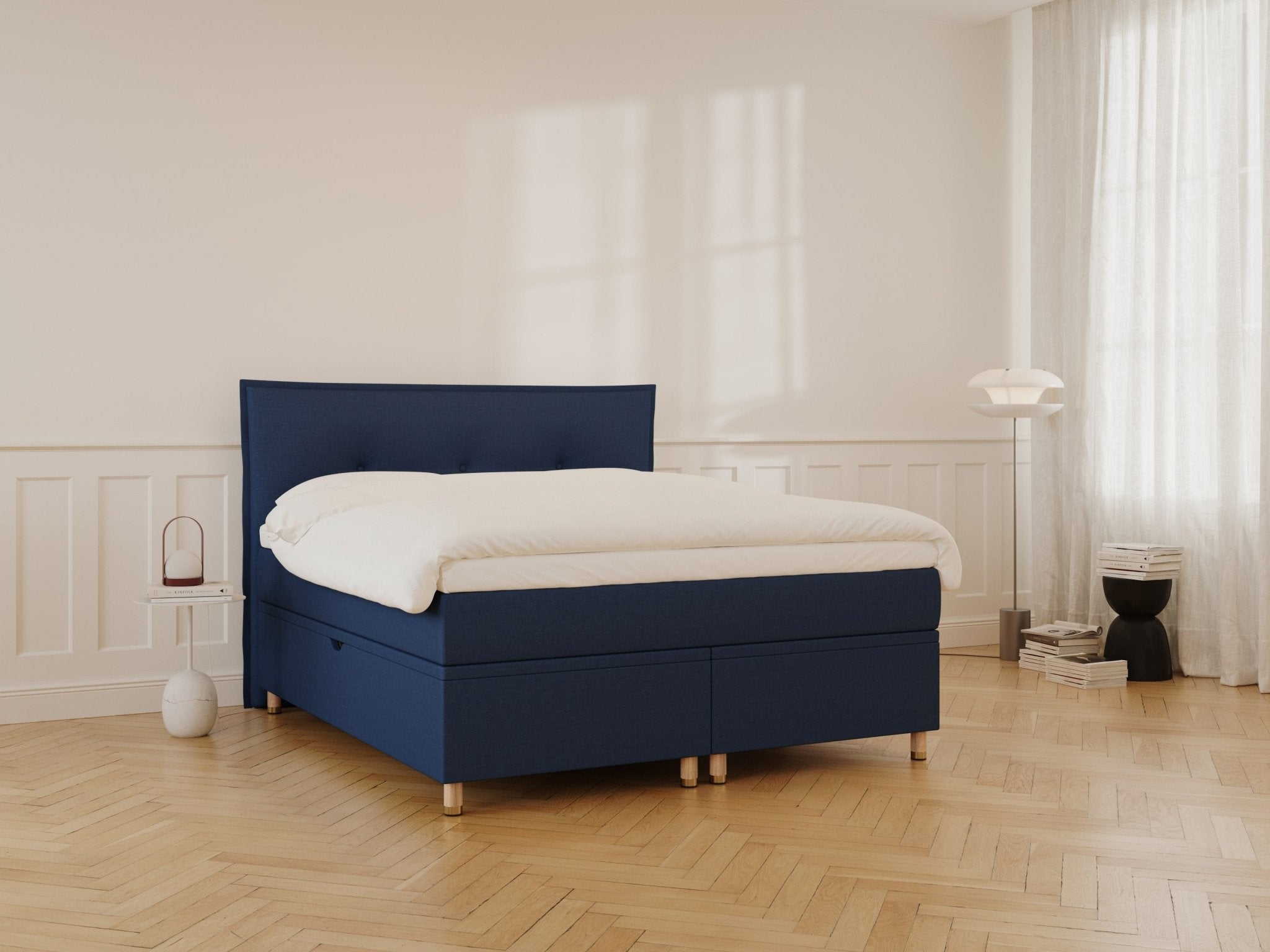 Alva Fjäll Grande | 160x210 | Dyb blå - Nordic Dream
