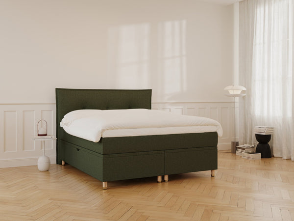 Alva Nordlys Grande | 160x210 | Dyb grøn - Nordic Dream