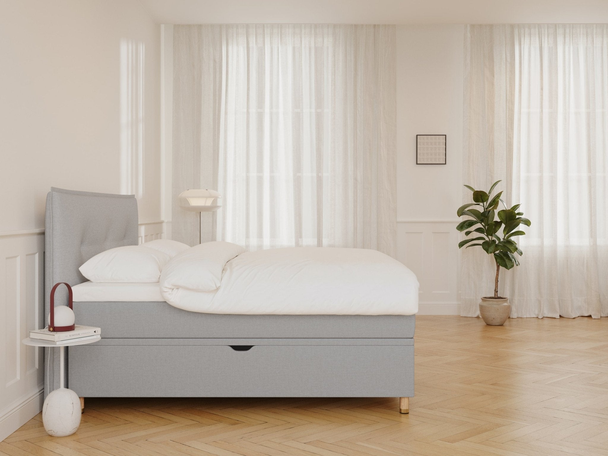 Alva Älv Grande | 220x220 | Lys grå - Nordic Dream