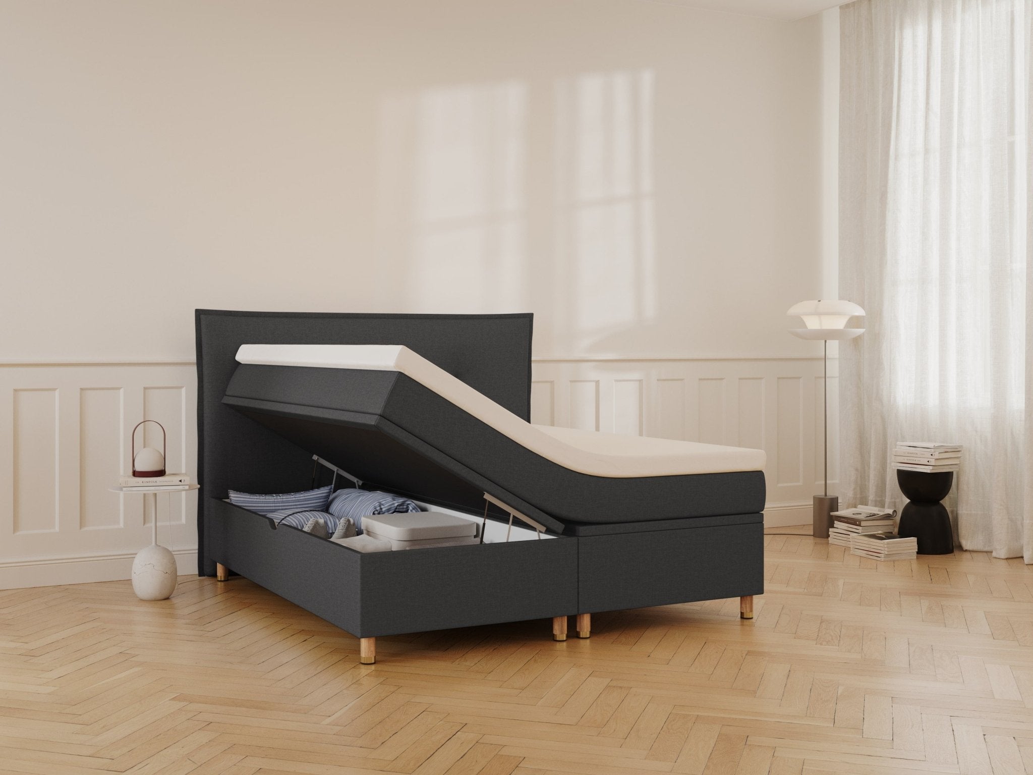 Alva Nordlys Grande | 180x200 | Antracit - Nordic Dream