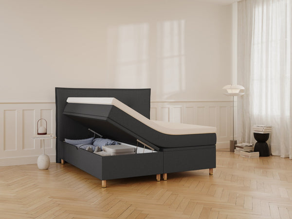 Alva Älv Grande | 160x210 | Antracit - Nordic Dream