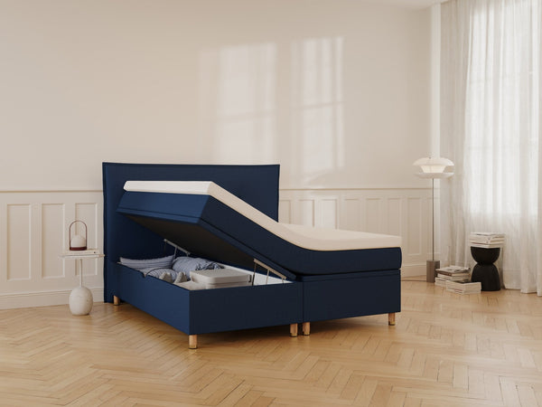 Alva Nordlys Grande | 160x210 | Dyb blå - Nordic Dream