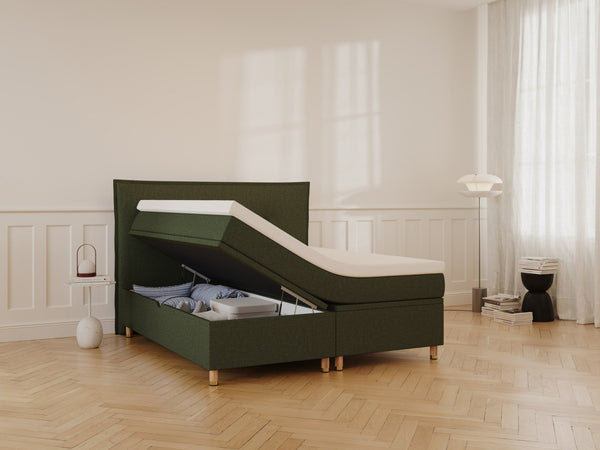 Alva Nordlys Grande | 160x210 | Dyb grøn - Nordic Dream