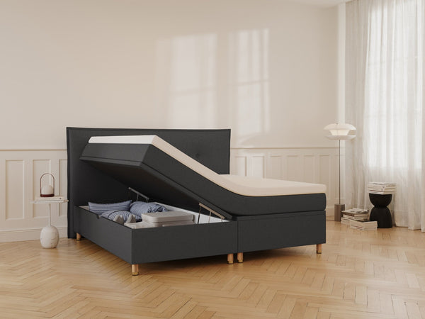 Alva Nordlys Grande | 200x200 | Antracit - Nordic Dream