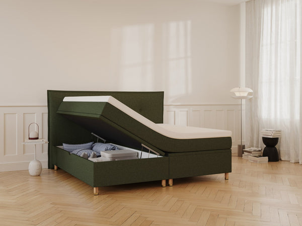 Alva Nordlys Grande | 200x200 | Dyb Grøn - Nordic Dream