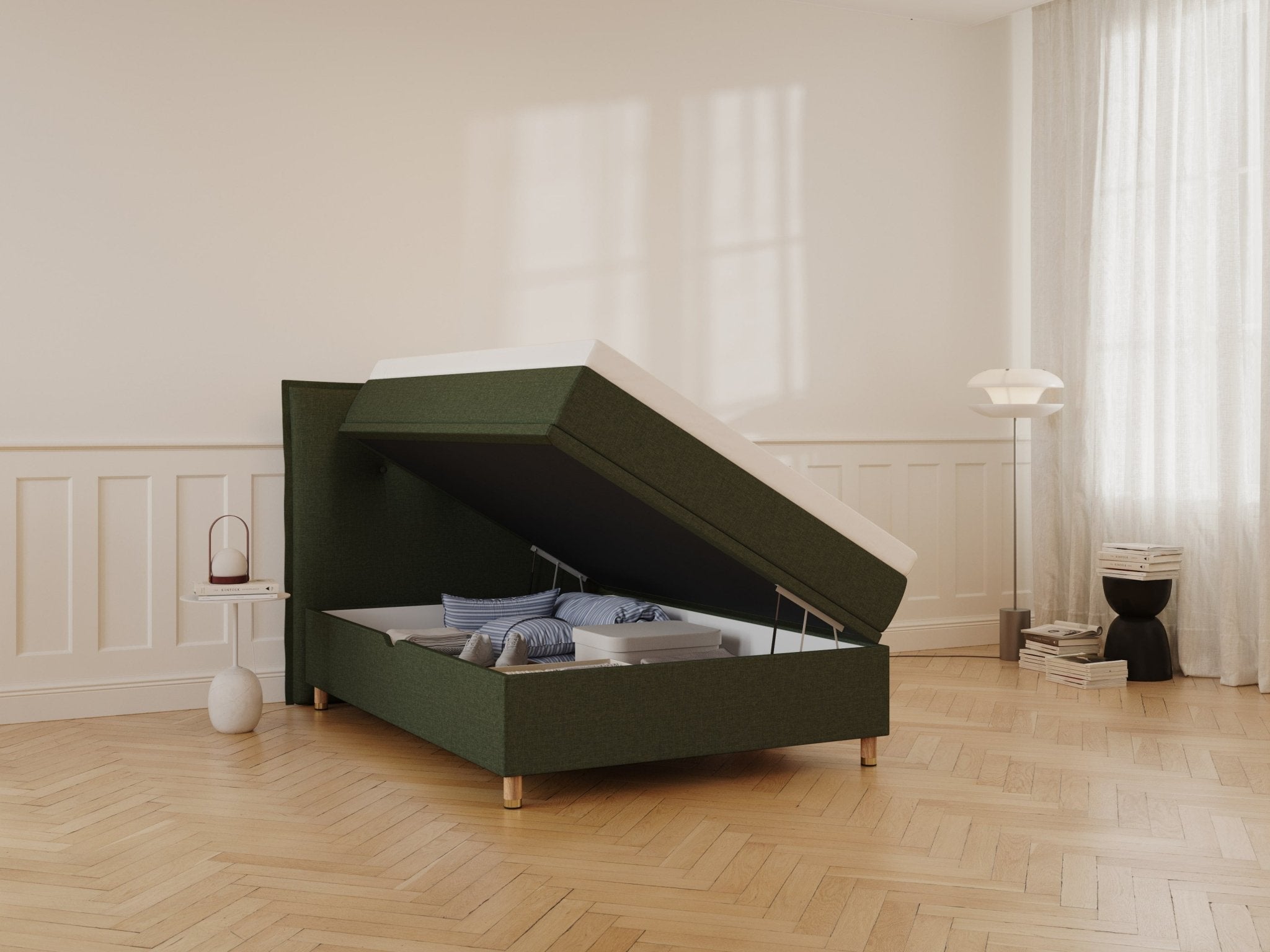 Alva Fjäll Grande | 120x200 | Dyb Grøn - Nordic Dream