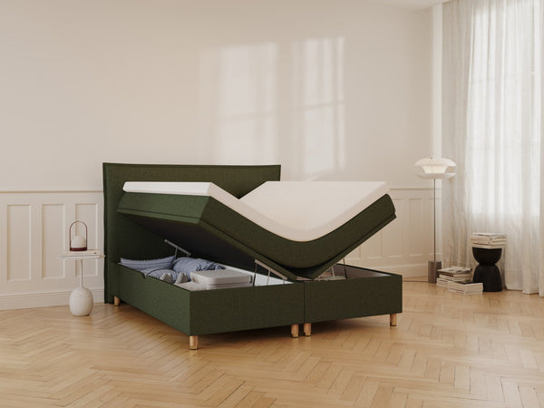 Alva Nordlys Grande | 160x210 | Dyb grøn - Nordic Dream
