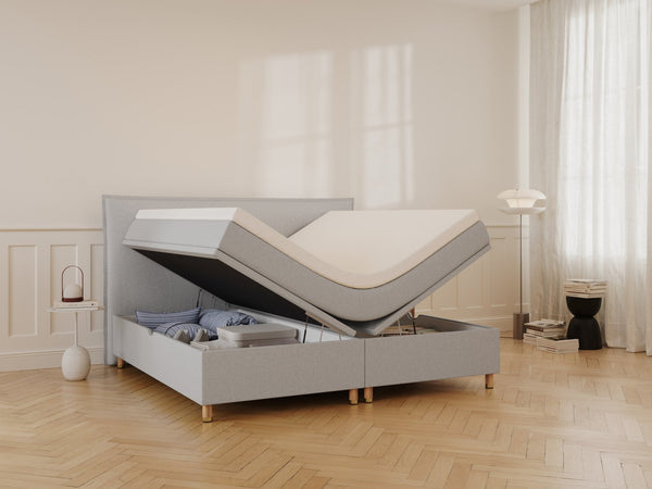 Alva Älv Grande | 210x210 | Lys grå - Nordic Dream