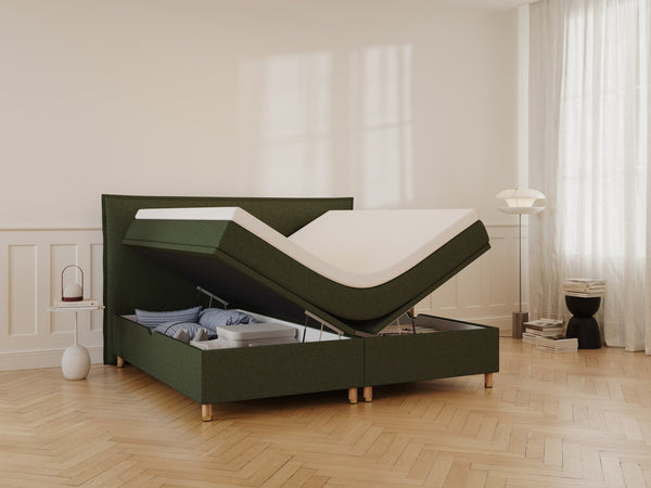 Alva Nordlys Grande | 200x200 | Dyb Grøn - Nordic Dream