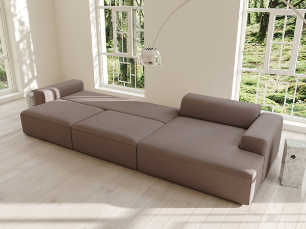 Aria | 150x365 | Mocha - Chaiselong - Højre - Nordic Dream
