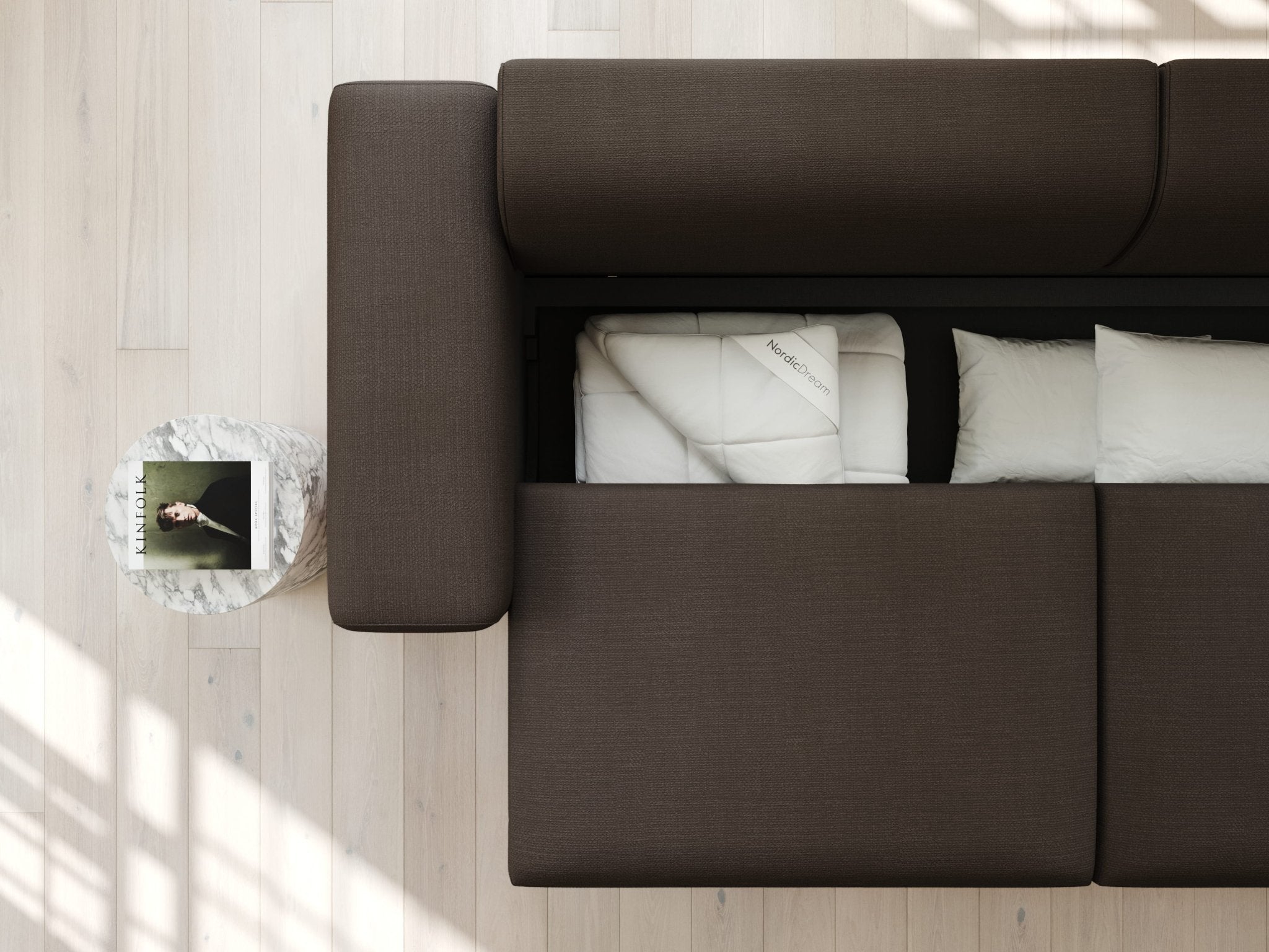 Aria | 150x365 | Dark chocco - Nordic Dream