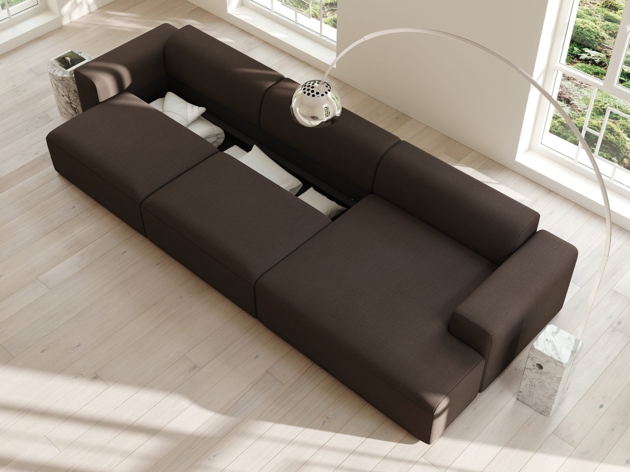 Aria | 150x365 | Dark chocco - Nordic Dream