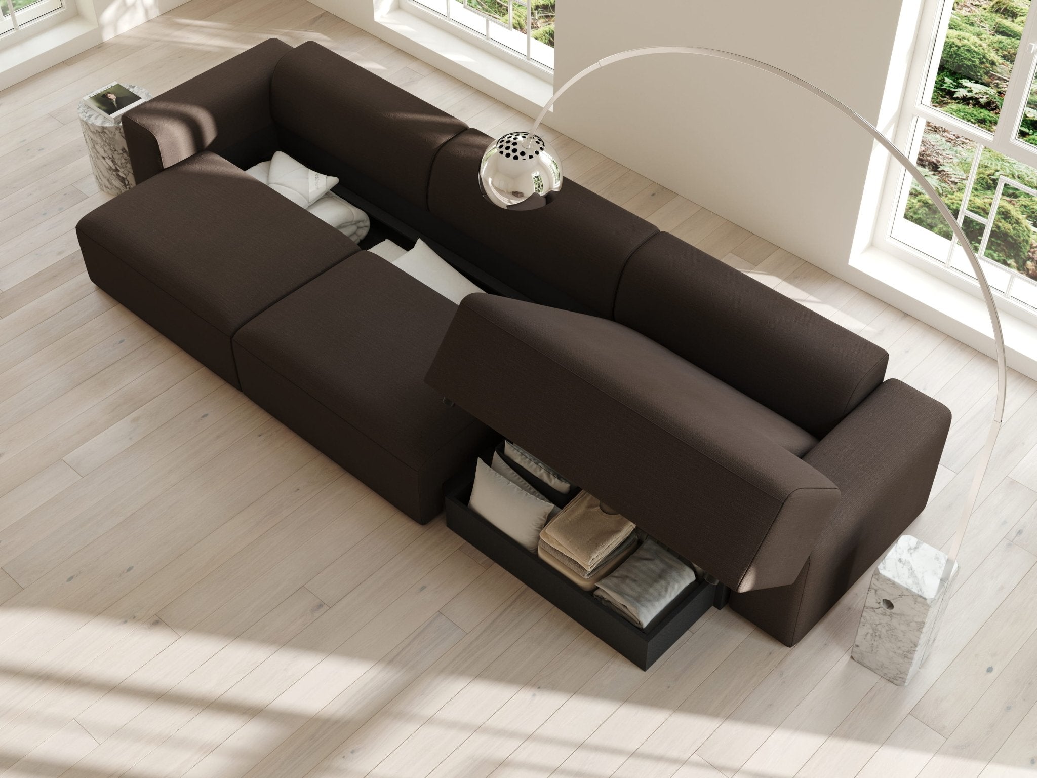 Aria | 150x365 | Dark chocco - Nordic Dream