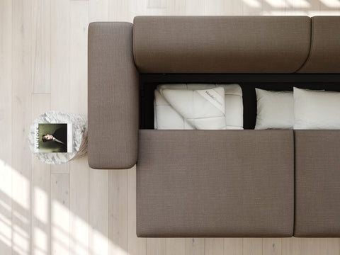 Aria | 150x365 | Dark latte