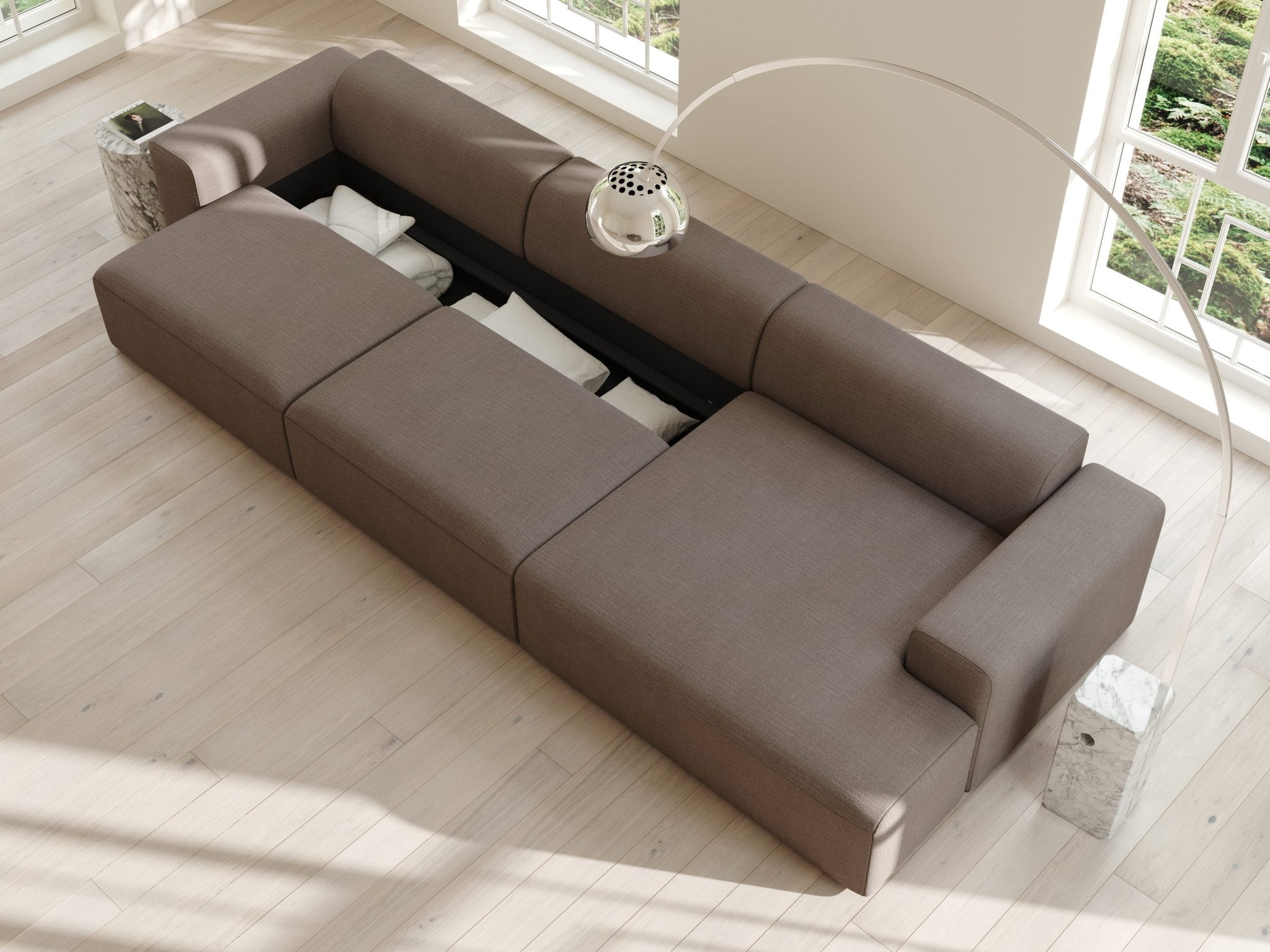 Aria | 150x365 | Dark latte - Nordic Dream