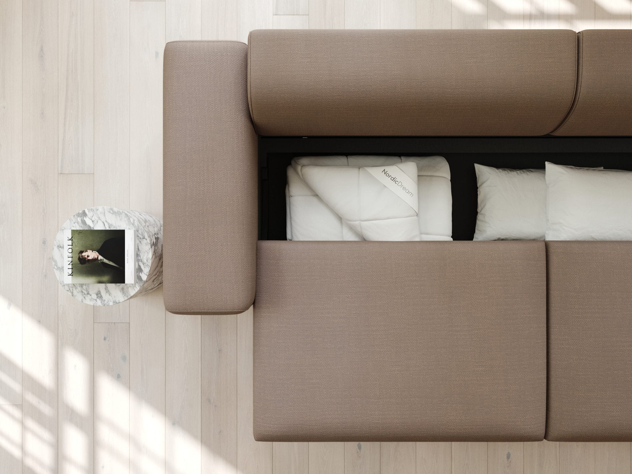 Aria | 150x365 | Warm brown - Nordic Dream