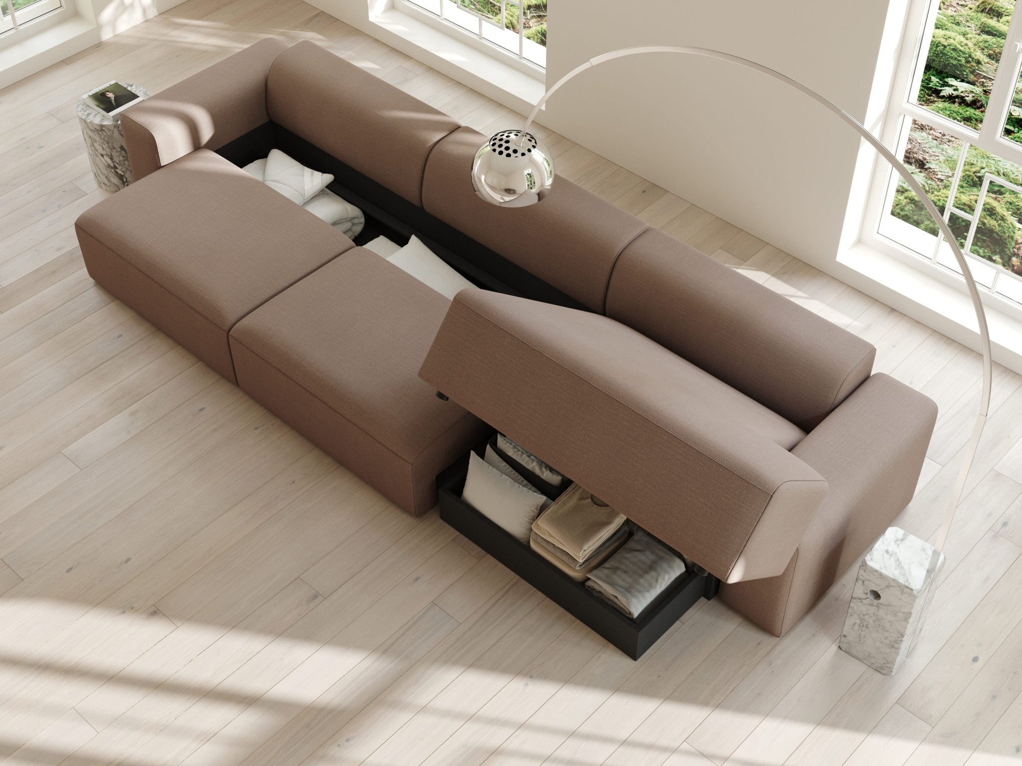 Aria | 150x365 | Warm brown - Nordic Dream