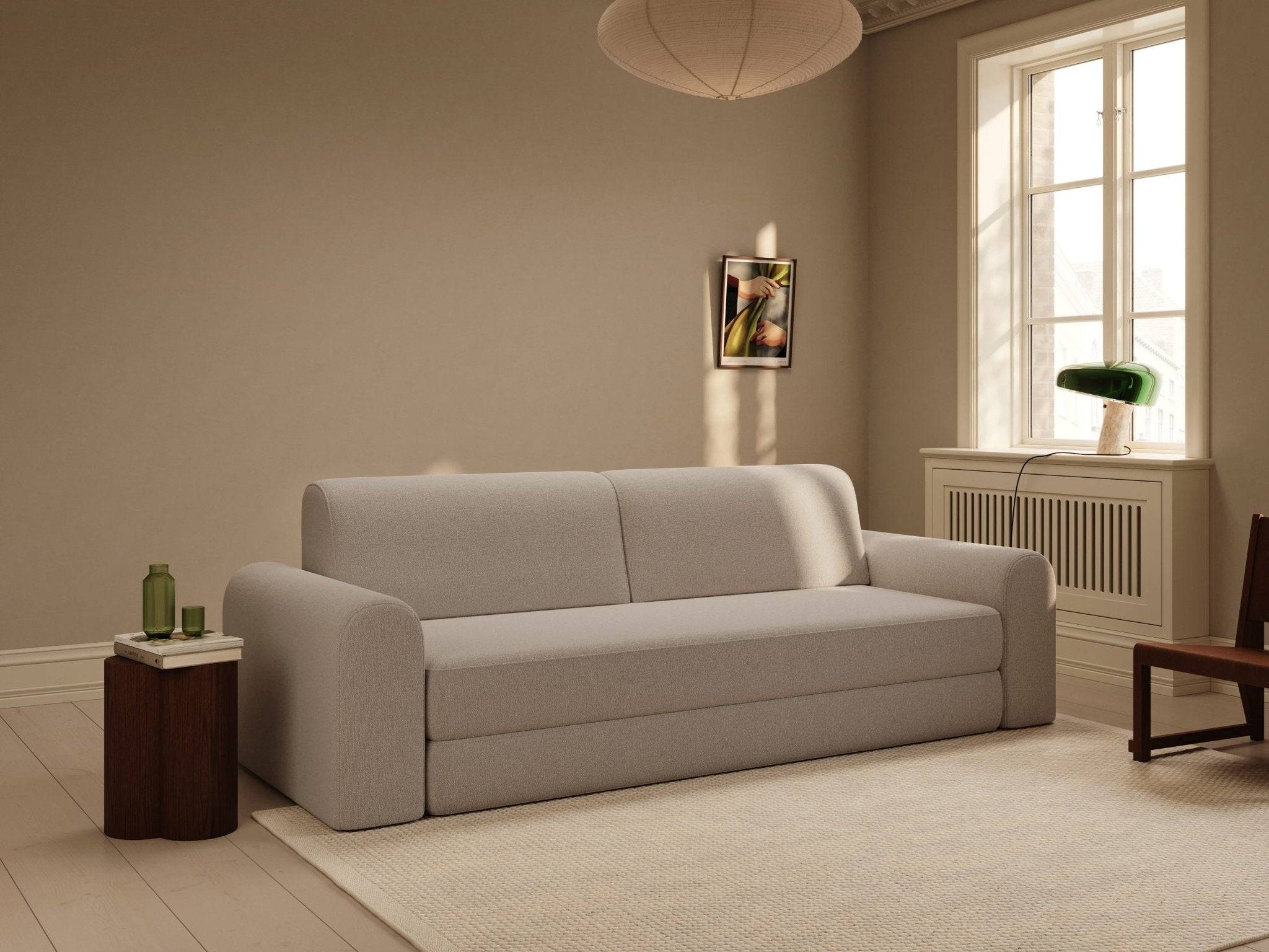 Astra | 200x200 cm | Bouclé beige | 539 - Nordic Dream