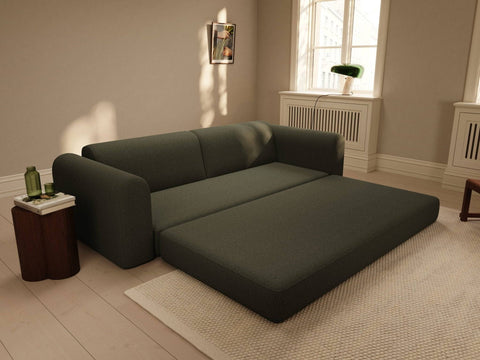 Astra | 200x200 cm | Bouclé grøn | 535 - Nordic Dream