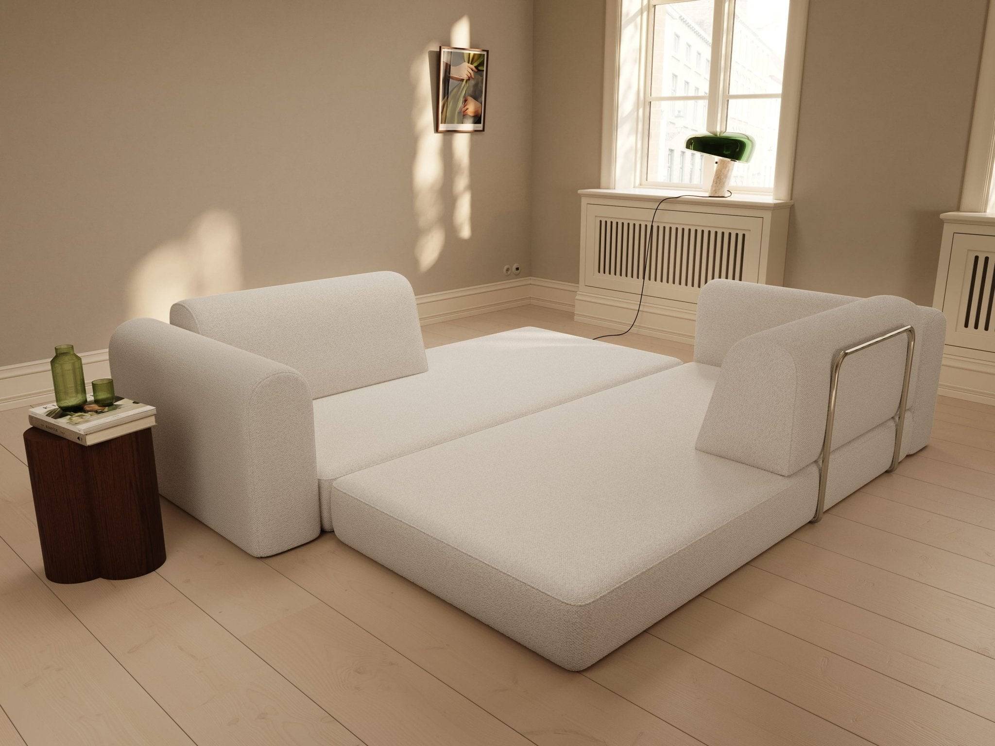 Astra | 200x200 cm | Bouclé off white | 357 - Nordic Dream