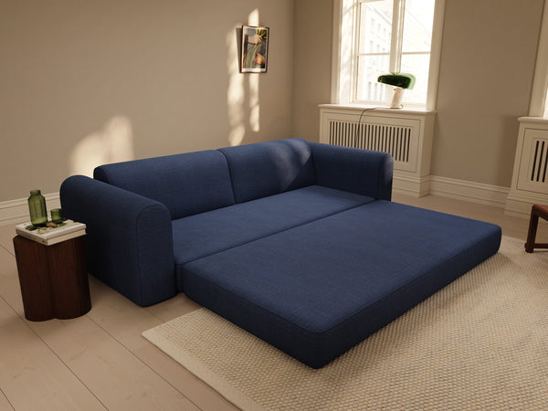 Astra | 200x200 cm | Dyb blå | 414