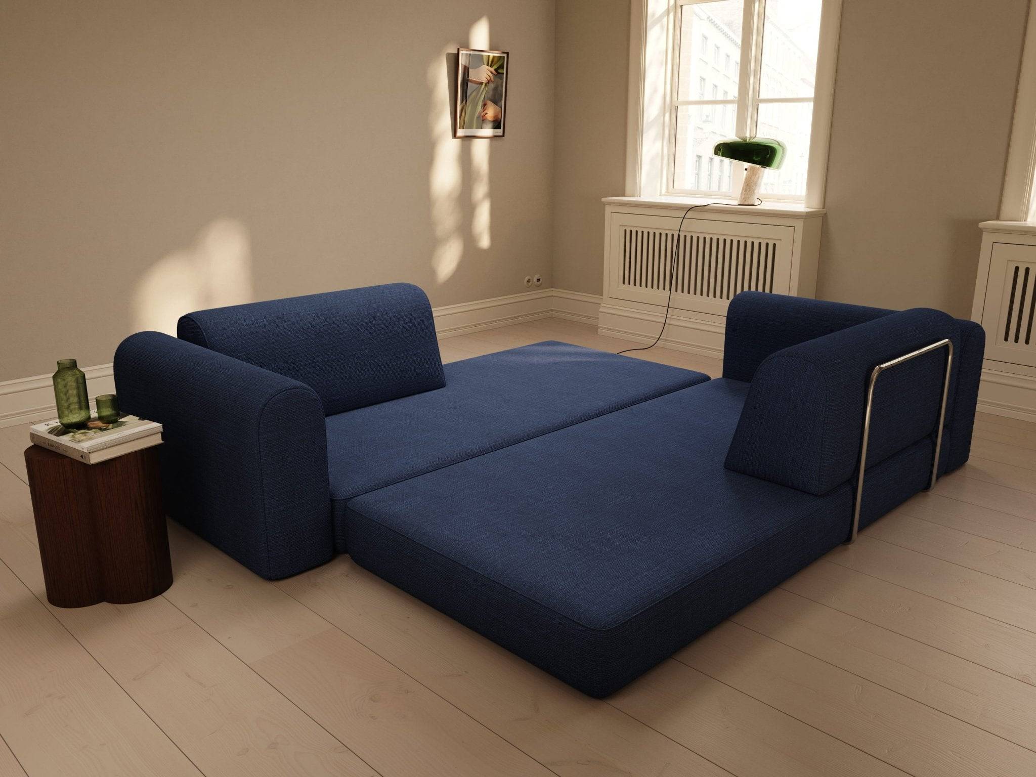 Astra | 200x200 cm | Dyb blå | 414 - Nordic Dream