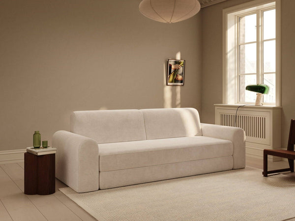 Astra | 200x200 cm | Ivory fløjl | 594 - Nordic Dream