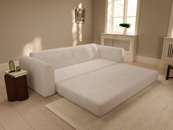 Astra | 200x200 cm | Ivory fløjl | 594 - Nordic Dream