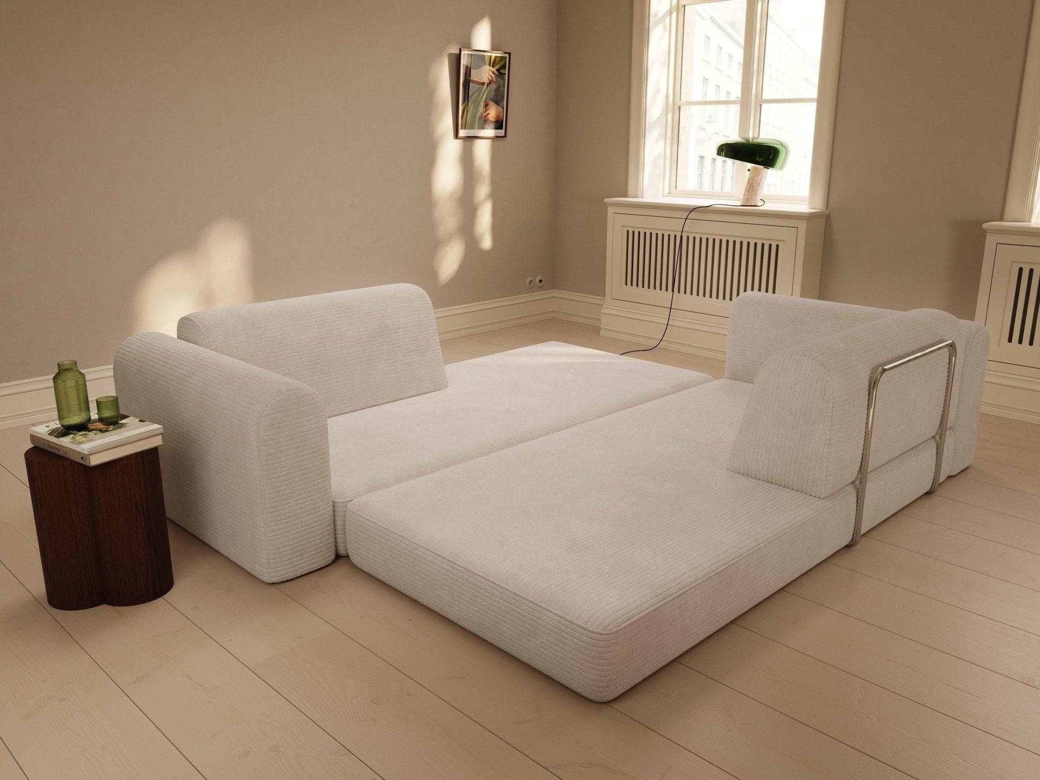 Astra | 200x200 cm | Ivory fløjl | 594 - Nordic Dream