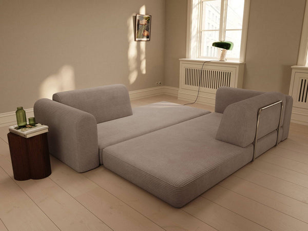 Astra | 200x200 cm | Latte fløjl | 596 - Nordic Dream