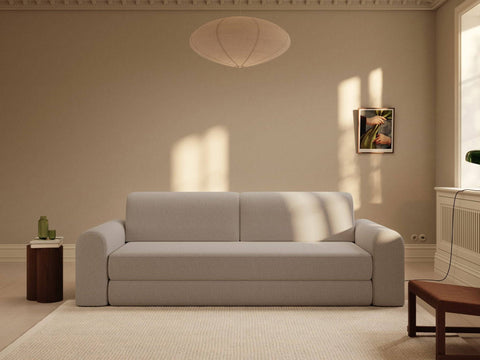 Astra | 200x200 cm | Bouclé beige | 539 - Nordic Dream
