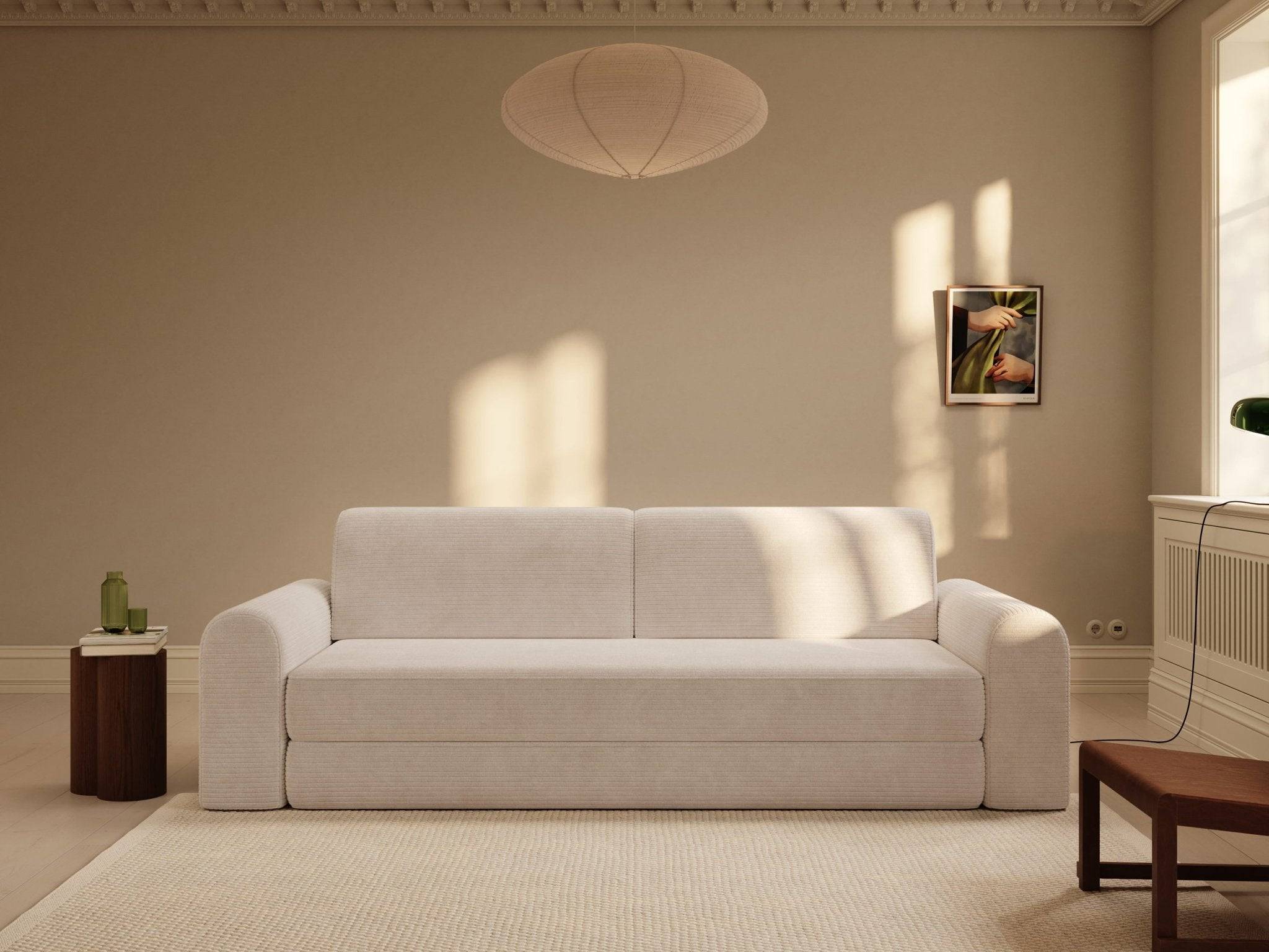 Astra | 200x200 cm | Ivory fløjl | 594 - Nordic Dream