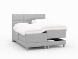 Aura Nordlys 180x210 Lys grå Nordic Dream tilbyder senge med skandinavisk design og højkvalitets materialer. Oplev perfekt komfort for en god nattesøvn. Bestil din i dag!