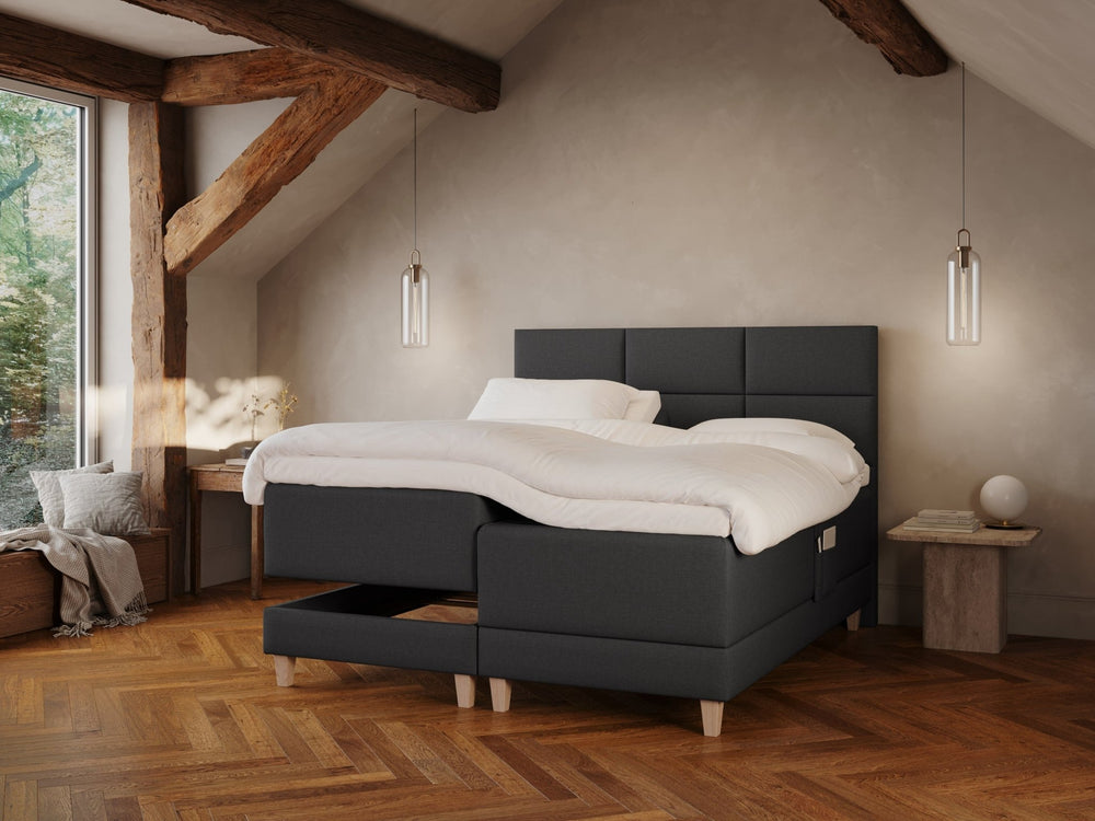 Aura Fjäll | 160x200 | Antracit - Nordic Dream