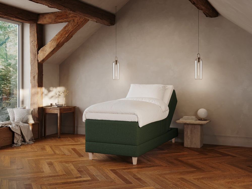 Aura Fjäll | 90x210 | Dyb grøn - Nordic Dream