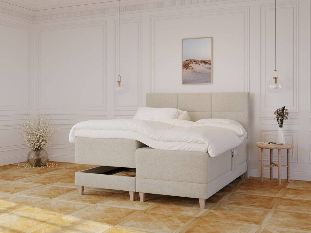 Aura | 180x200 | Bouclé cream - Nordic Dream