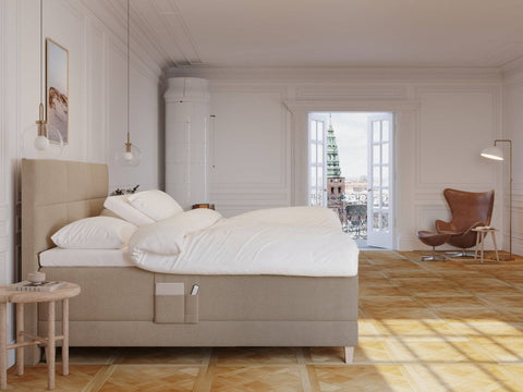 Aura | 210x210 | Bouclé latte - Nordic Dream