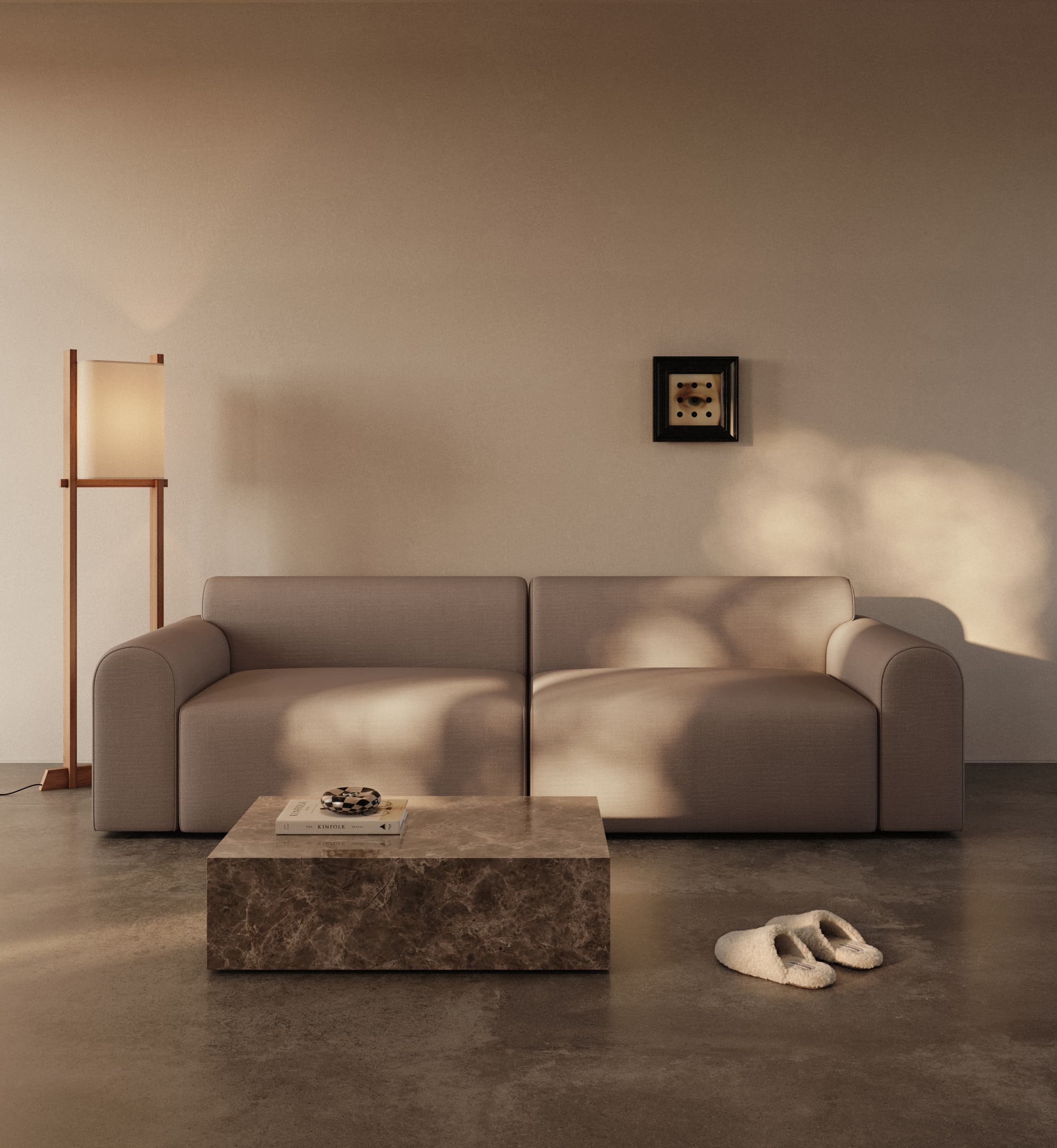 Cala | 133x200 | Latte | 417 - Nordic Dream Senge