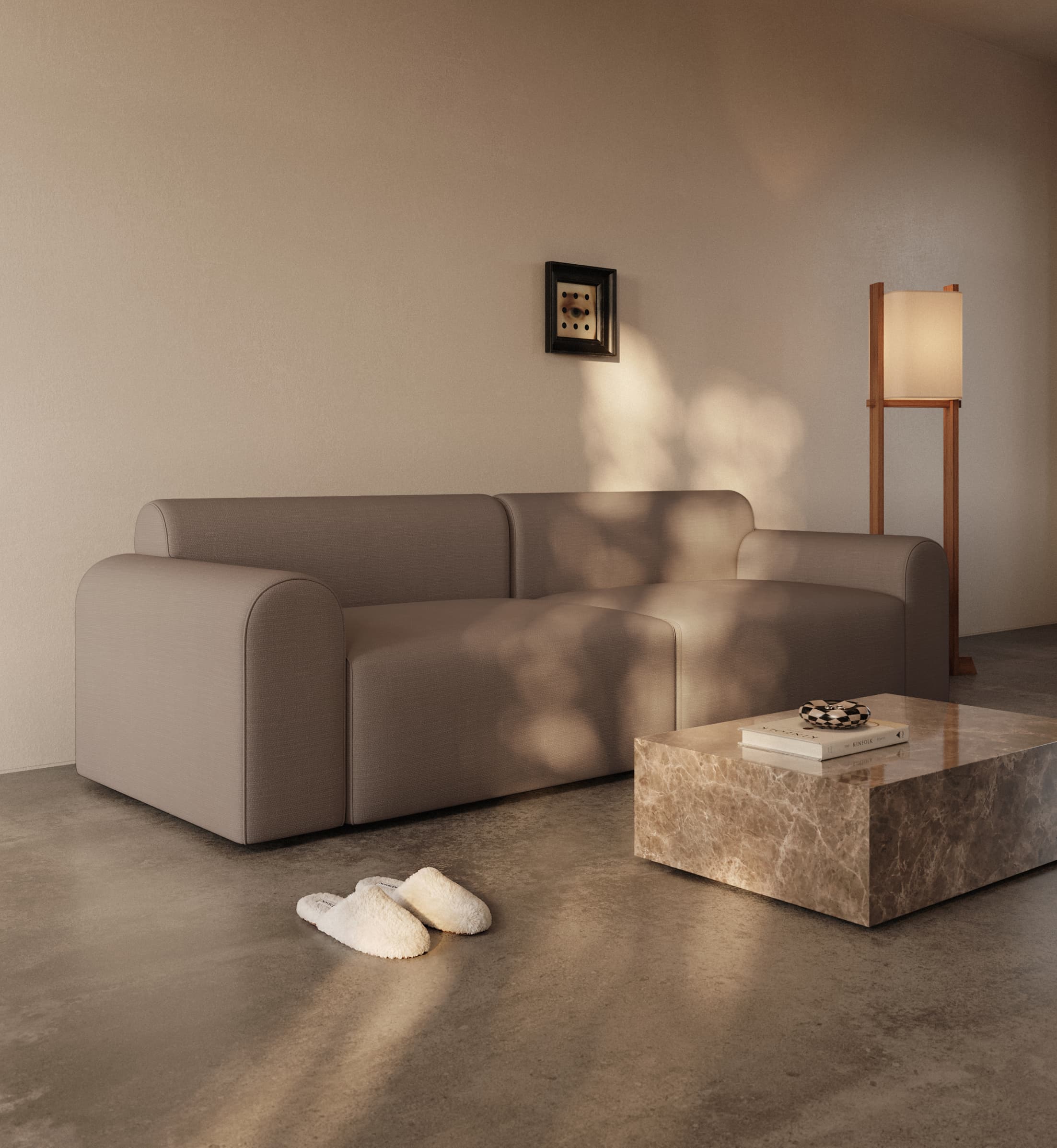 Cala | 133x200 | Latte | 417 - Nordic Dream Senge