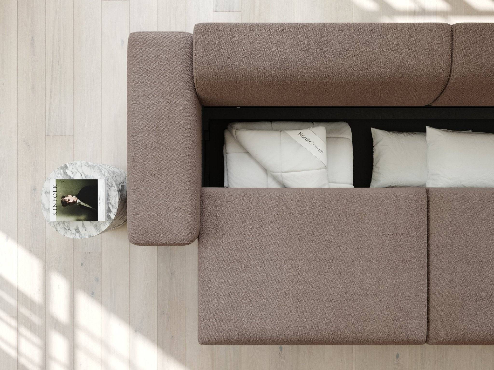 Aria | 150x365 | Bouclé latte - Nordic Dream