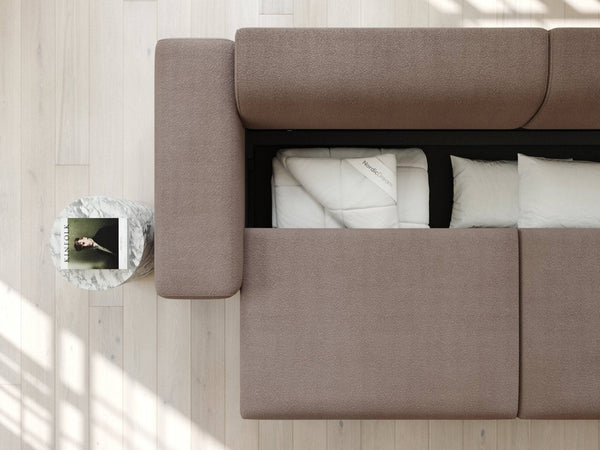 Aria | 150x365 | Bouclé latte - Nordic Dream