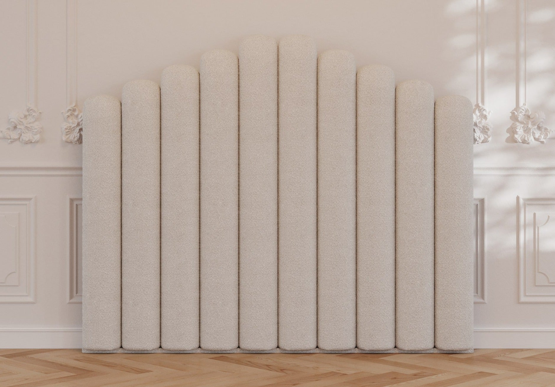 Coast gavl | 220 cm | Bouclé cream - Nordic Dream